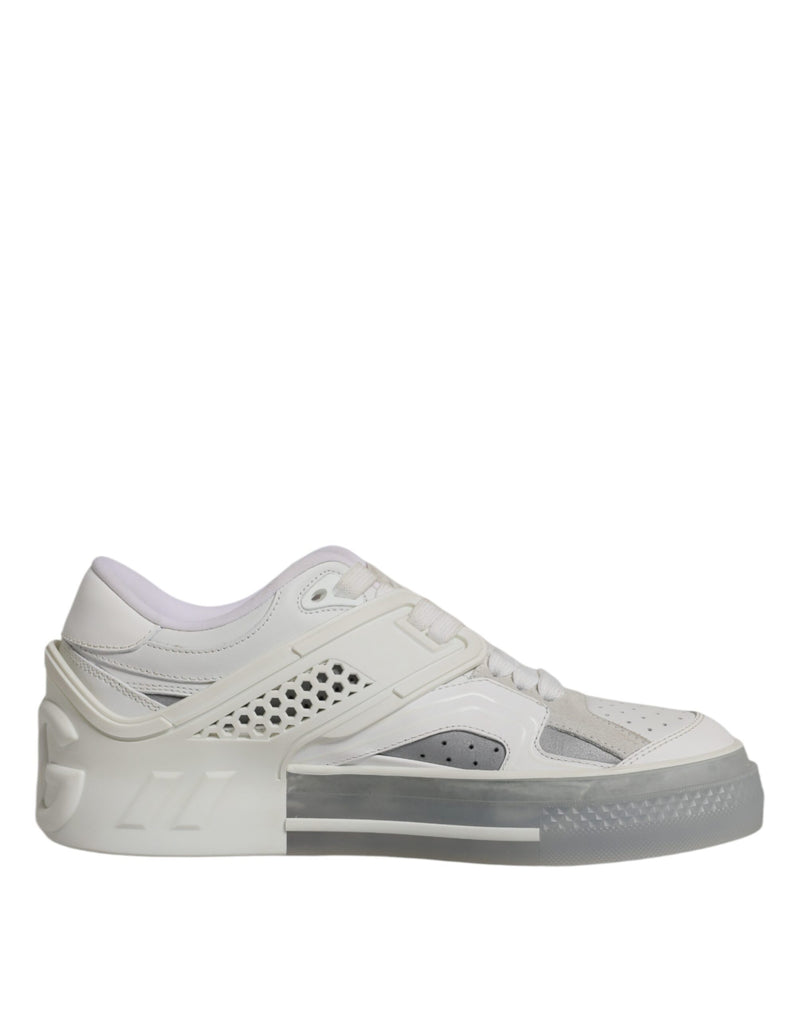 Baskets CUSTOM 2.Zero blanches à logo DG Dolce & Gabbana