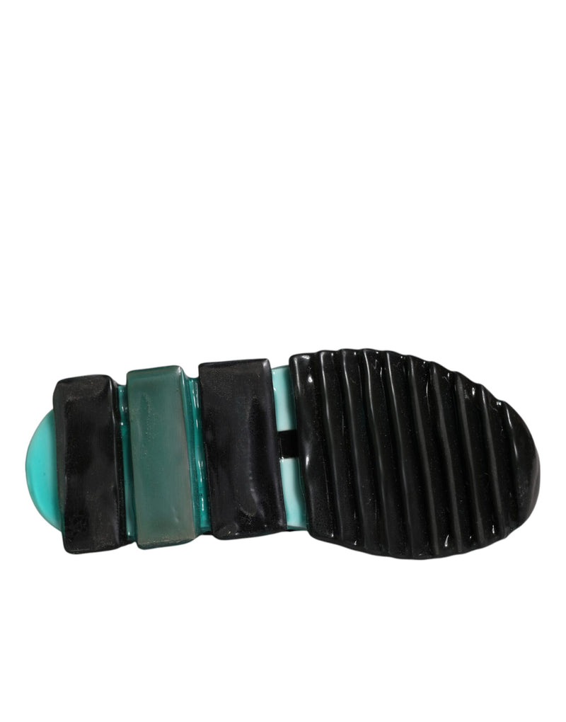 Tênis slip-on Sorrento Dolce & Gabbana brancos e azuis