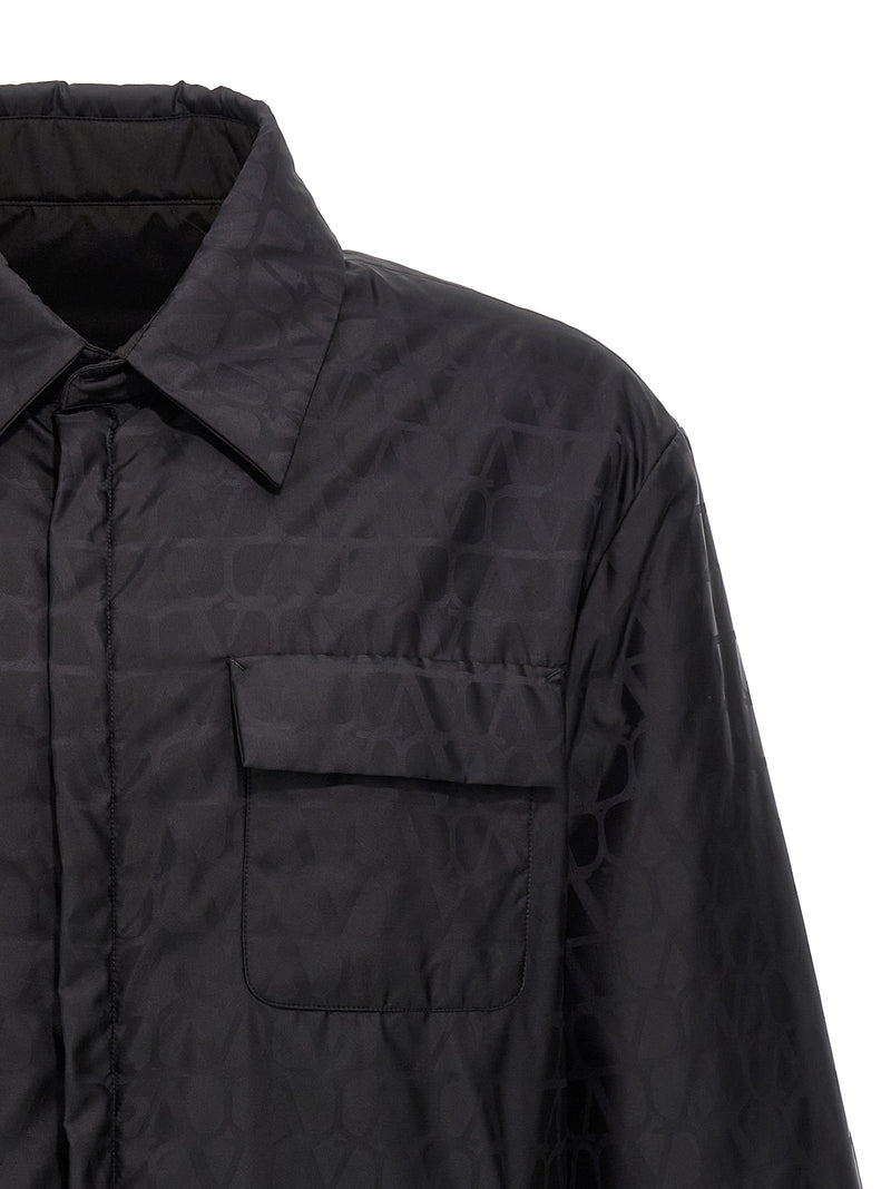 Valentino Garavani Valentino Toile Iconographe Reversible Jacket - Style... | Urbalenti™ NYC