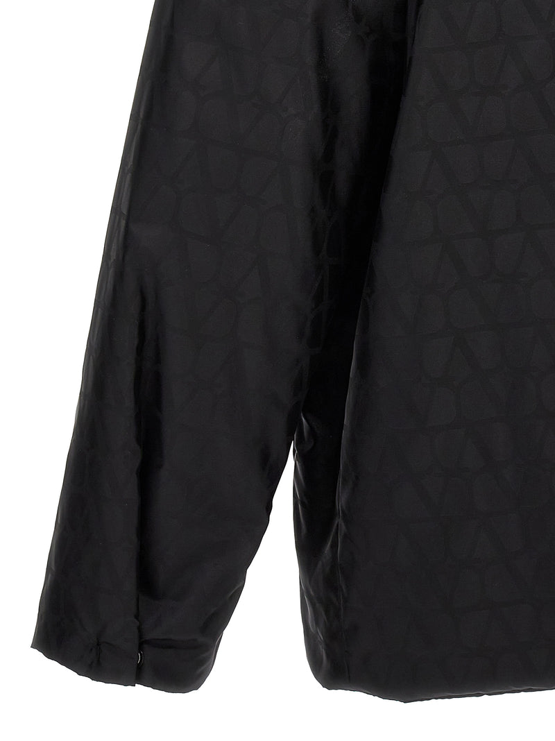 Valentino Garavani Valentino Toile Iconographe Reversible Jacket - Style... | Urbalenti™ NYC