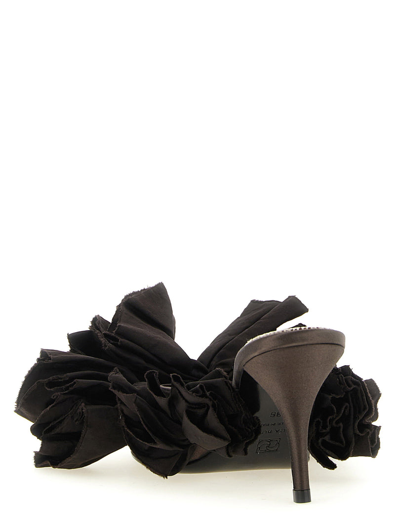 Magda Butrym Magda Butrym Mule Flowers Taffeta