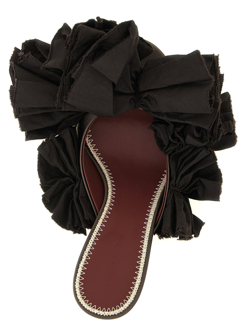 Magda Butrym Magda Butrym Mule Flowers Taffeta
