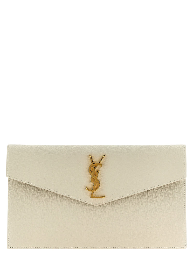 Saint Laurent Uptown Clutch - Leather - Style 91GF0J9207 | Urbalenti | U... | Urbalenti™ NYC
