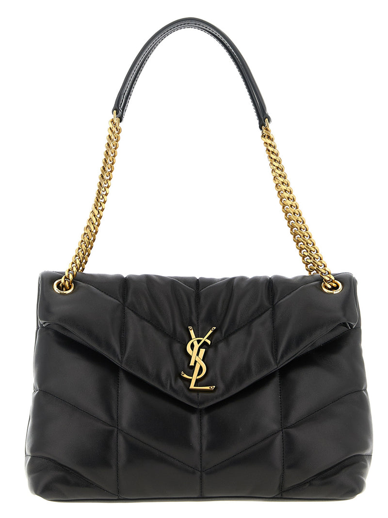 Saint Laurent Saint Laurent Loulou Puffer Medium Shoulder Bag