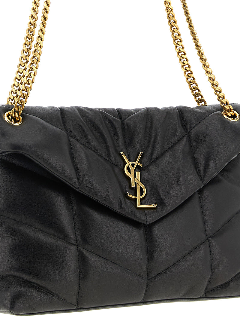 Saint Laurent Saint Laurent Loulou Puffer Medium Shoulder Bag