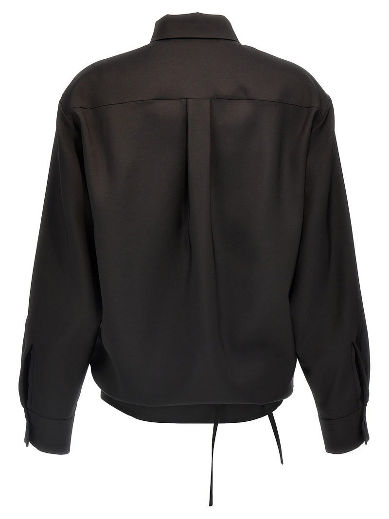 Valentino Garavani Valentino Techno Light Wool Shirt | Urbalenti™ NYC