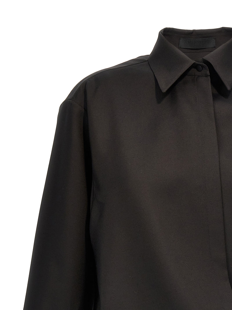 Valentino Garavani Valentino Techno Light Wool Shirt | Urbalenti™ NYC