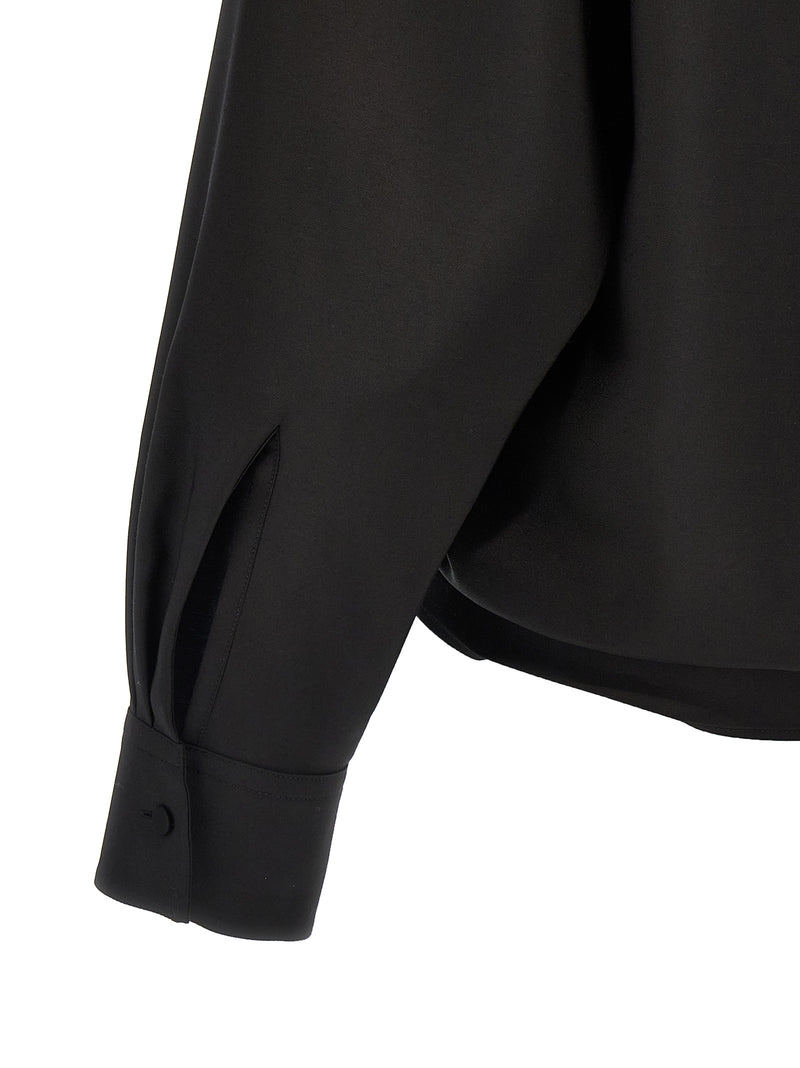 Valentino Garavani Valentino Techno Light Wool Shirt | Urbalenti™ NYC