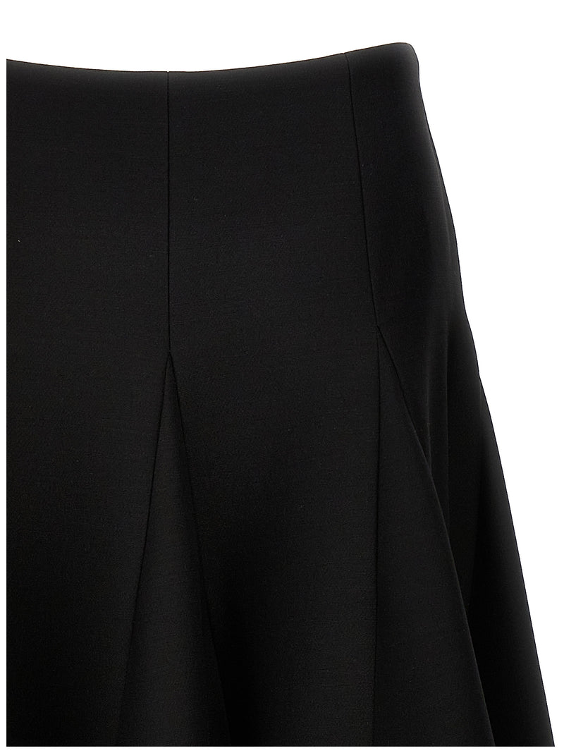 Valentino Garavani Solid Crepe Couture Valentino Skir... | Urbalenti™ NYC