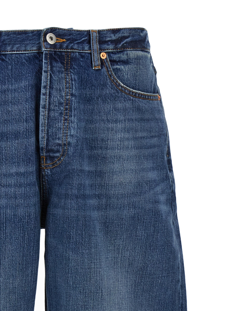 Valentino Garavani Denim Jeans Valentino Garavani - Leather - Style E03Y... | Urbalenti™ NYC
