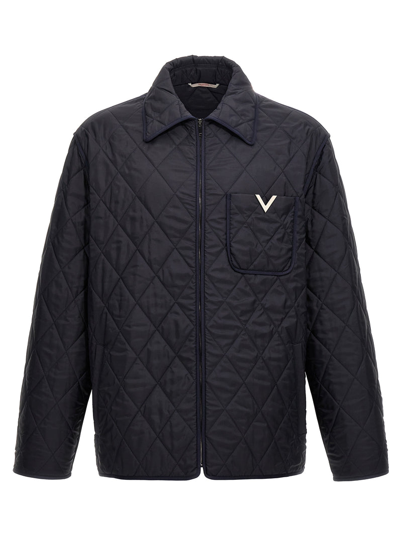 Valentino Garavani Valentino V Detail Jacket | Urbale... | Urbalenti™ NYC