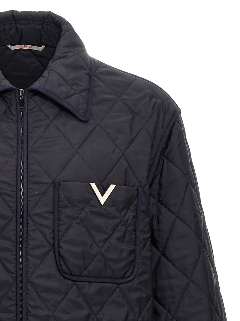 Valentino Garavani Valentino V Detail Jacket | Urbale... | Urbalenti™ NYC