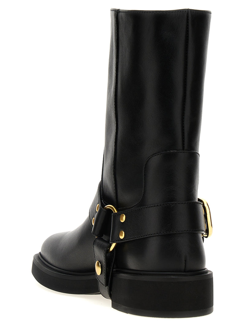 Valentino Garavani Valentino Garavani Vlogo Signature Ankle Boots