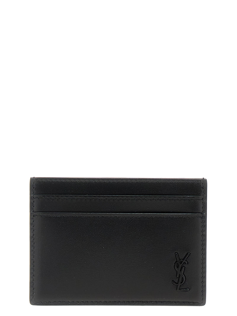 Saint Laurent Logo Leather Cardholder - Style 31JB0U1000 | Urbalenti | U... | Urbalenti™ NYC