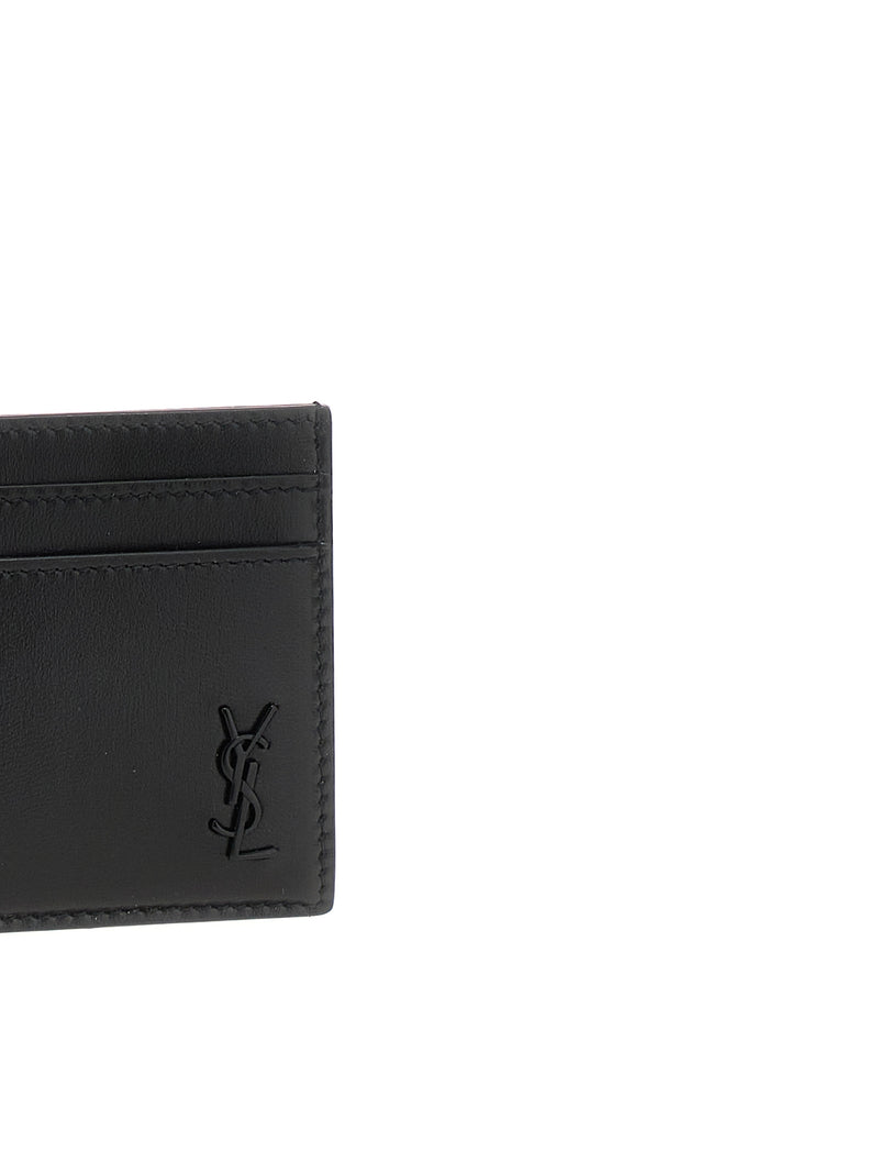 Saint Laurent Logo Leather Cardholder - Style 31JB0U1000 | Urbalenti | U... | Urbalenti™ NYC