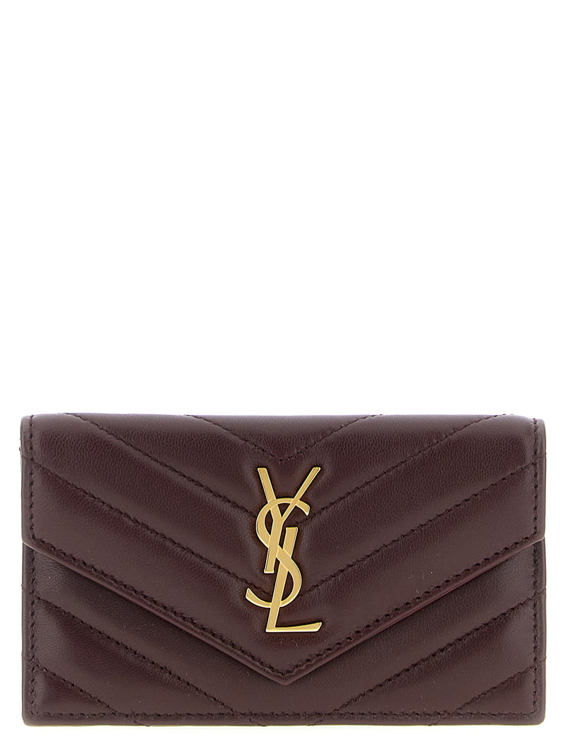 Saint Laurent Fragments Card Holder - Leather Quilted | Urbalenti™ NYC