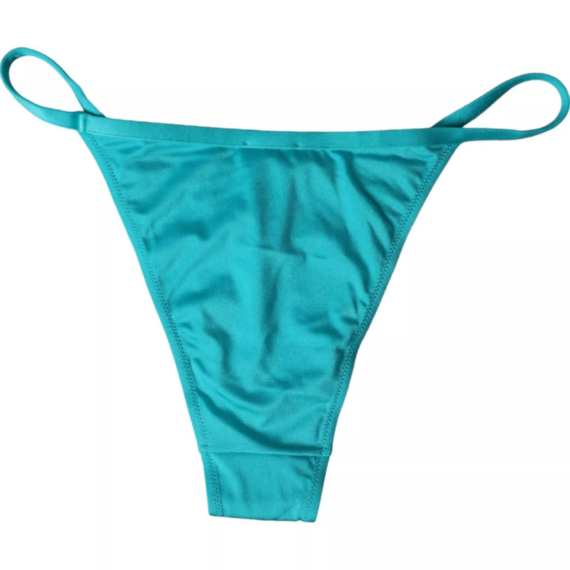 Braguita de bikini de nailon azul y verde para playa de Dolce & Gabbana