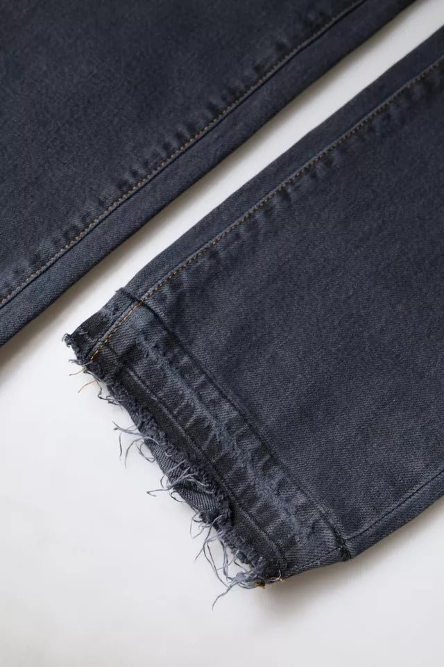 Jean skinny en coton gris foncé Dolce & Gabbana