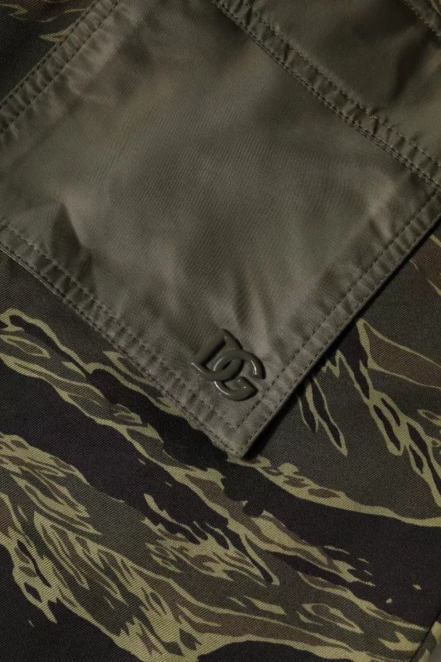 Pantalones jogger cargo de algodón verde de Dolce & Gabbana