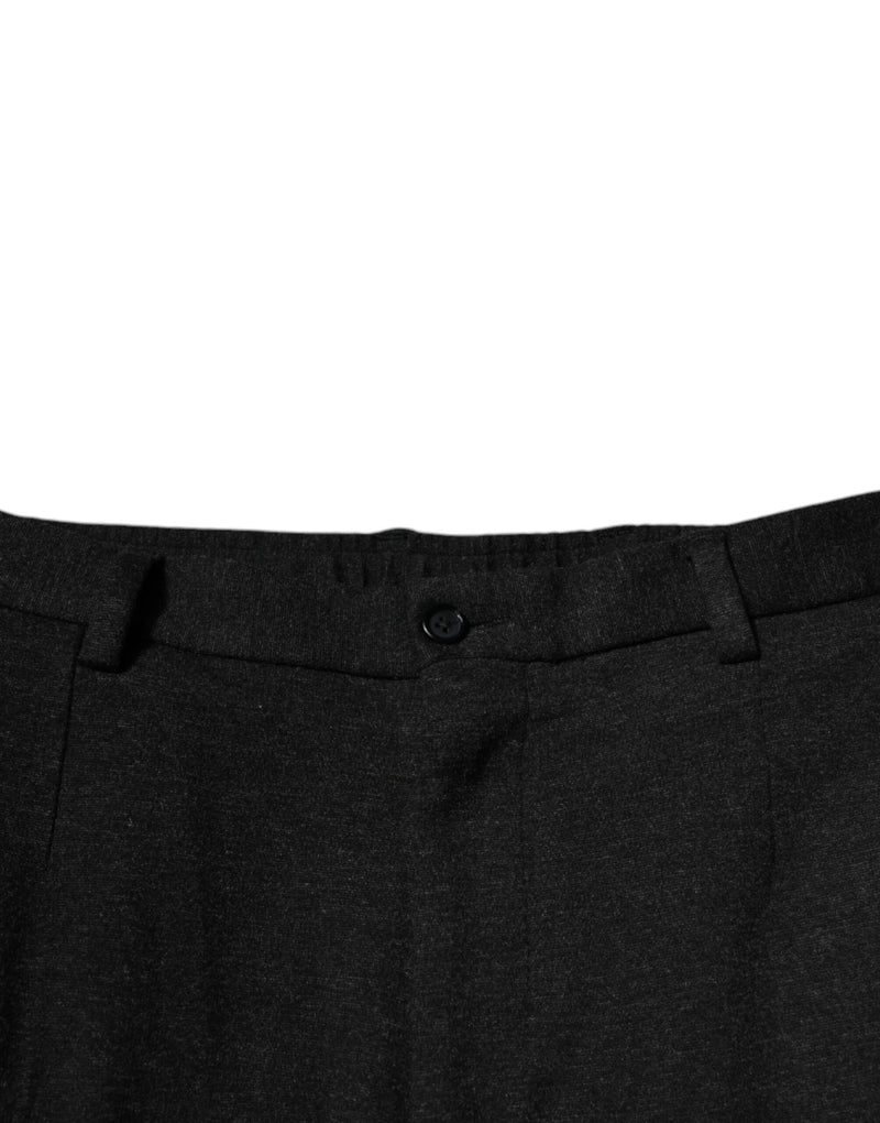 Pantalones cargo informales negros de viscosa para hombre de Dolce & Gabbana