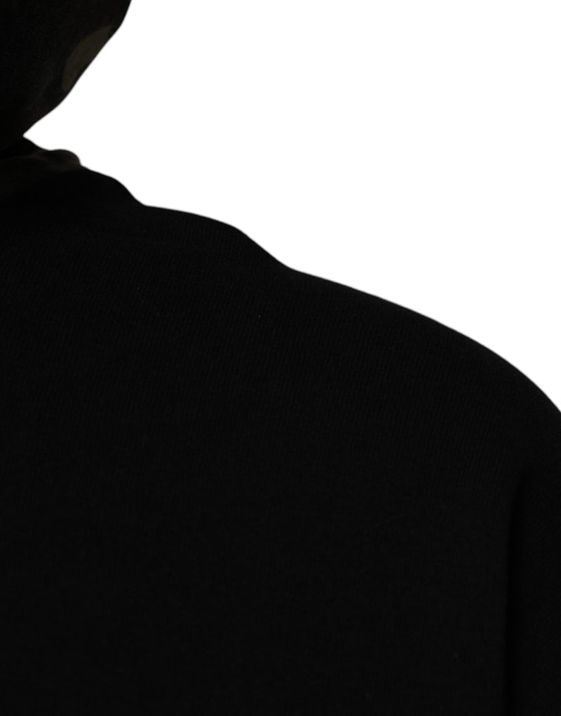 Sweat à capuche camouflage noir Dolce & Gabbana