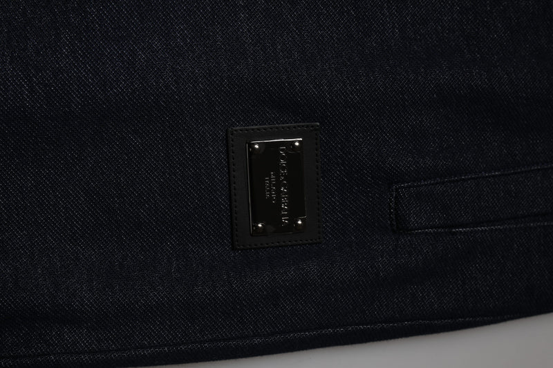 Pantalones de chándal tipo jogger de jacquard gris oscuro para hombre de Dolce & Gabbana