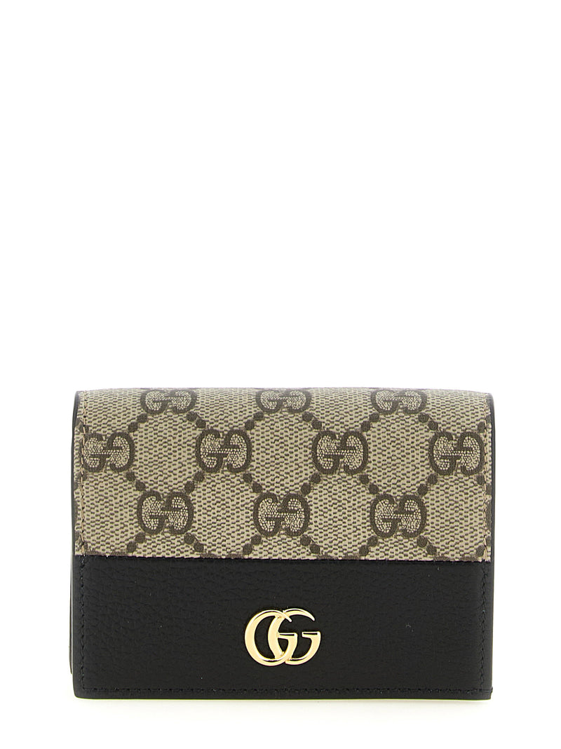 Gucci Gucci Gg Marmont Two-tone Wallet