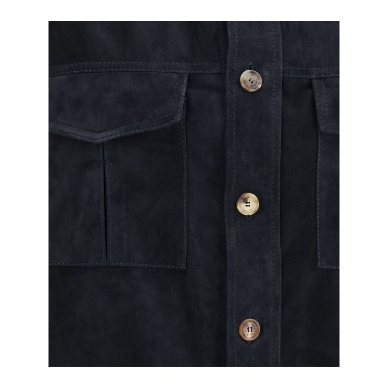 Brunello Cucinelli Suede leather shirt Jacket