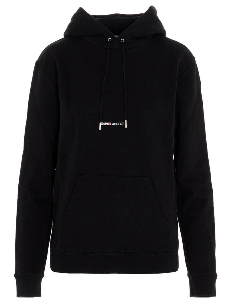 Saint Laurent Saint Laurent Logo Print Hoodie