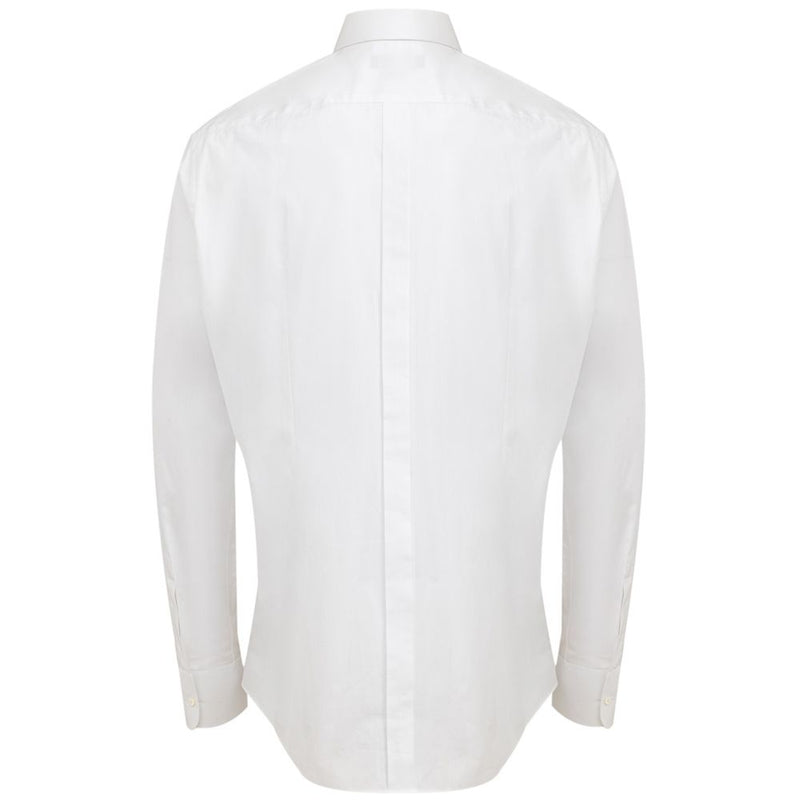Dolce & Gabbana White Cotton Dress Shirt