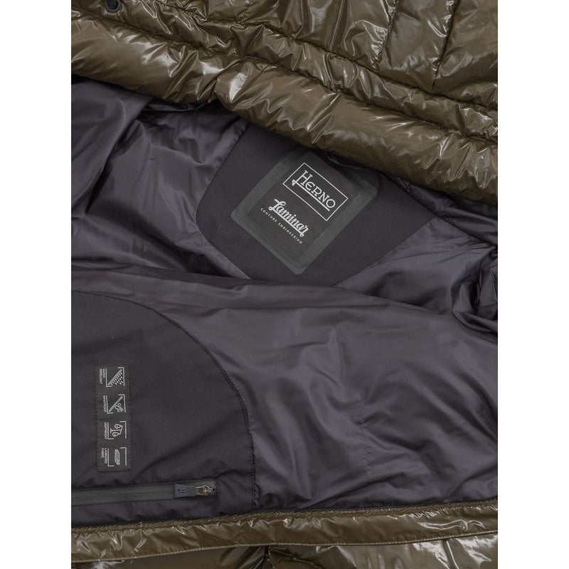 Herno Green Polyamide Parka