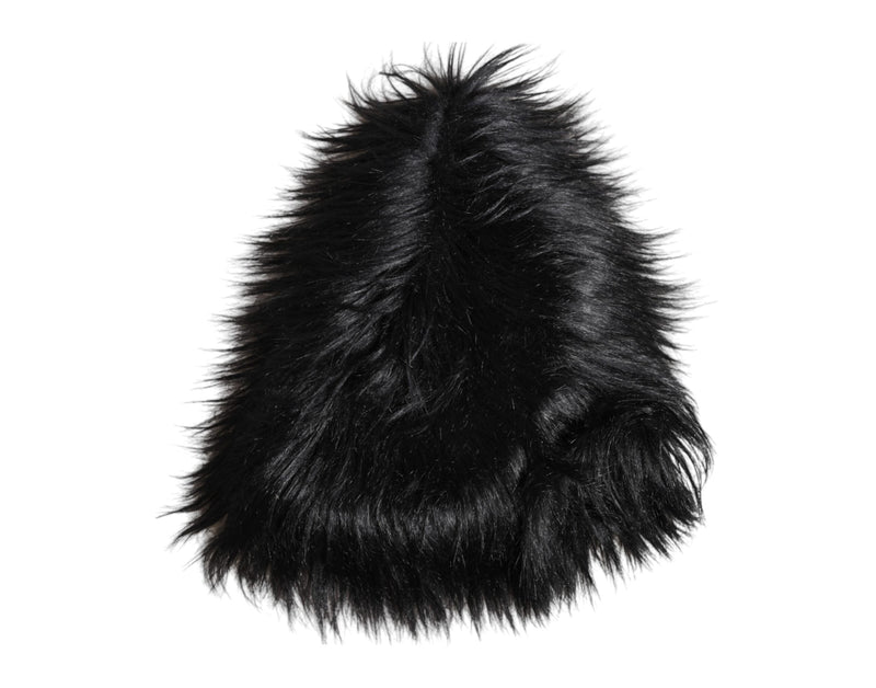 Sombrero de pescador negro de piel sintética acrílica para mujer de Dolce & Gabbana