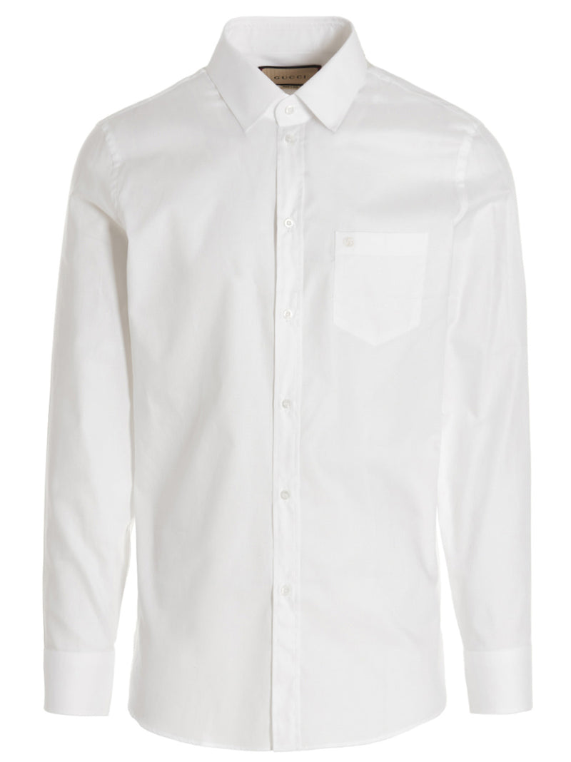 Gucci Embroidered Logo Shirt | Urbalenti™ NYC