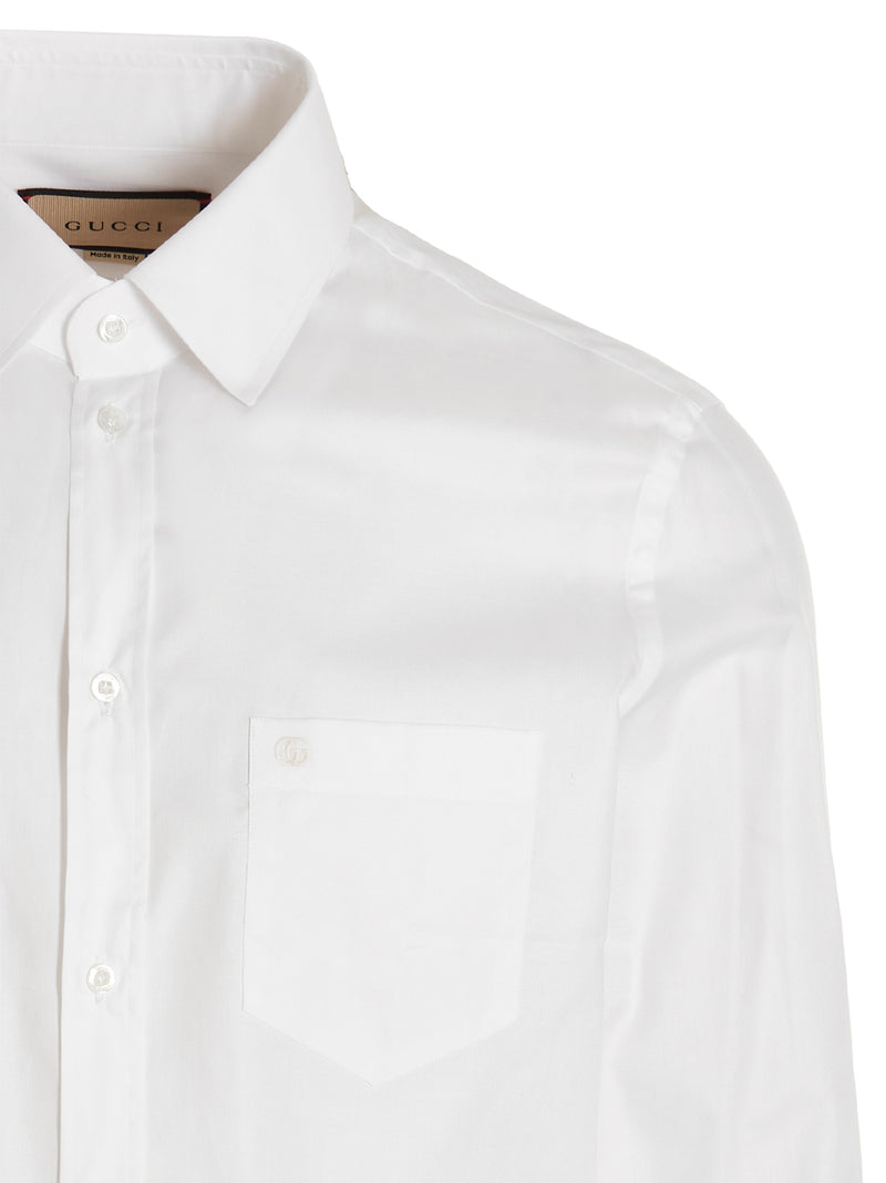 Gucci Embroidered Logo Shirt | Urbalenti™ NYC