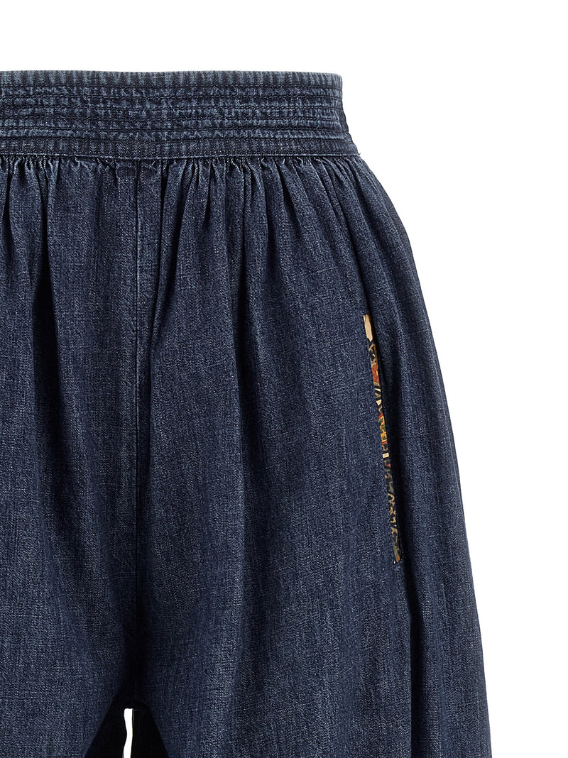 Valentino Garavani Denim Chambray Pants | Urbalenti™ NYC