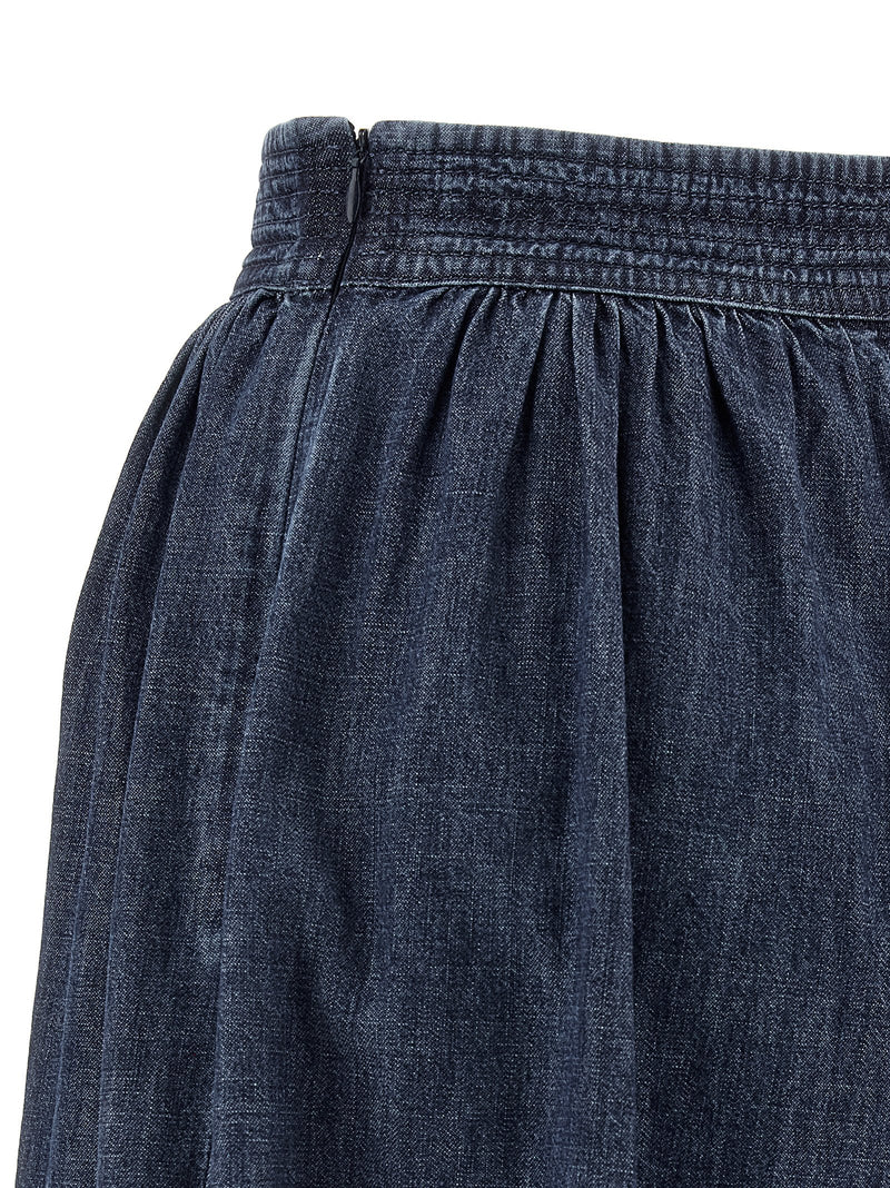 Valentino Garavani Denim Chambray Pants | Urbalenti™ NYC