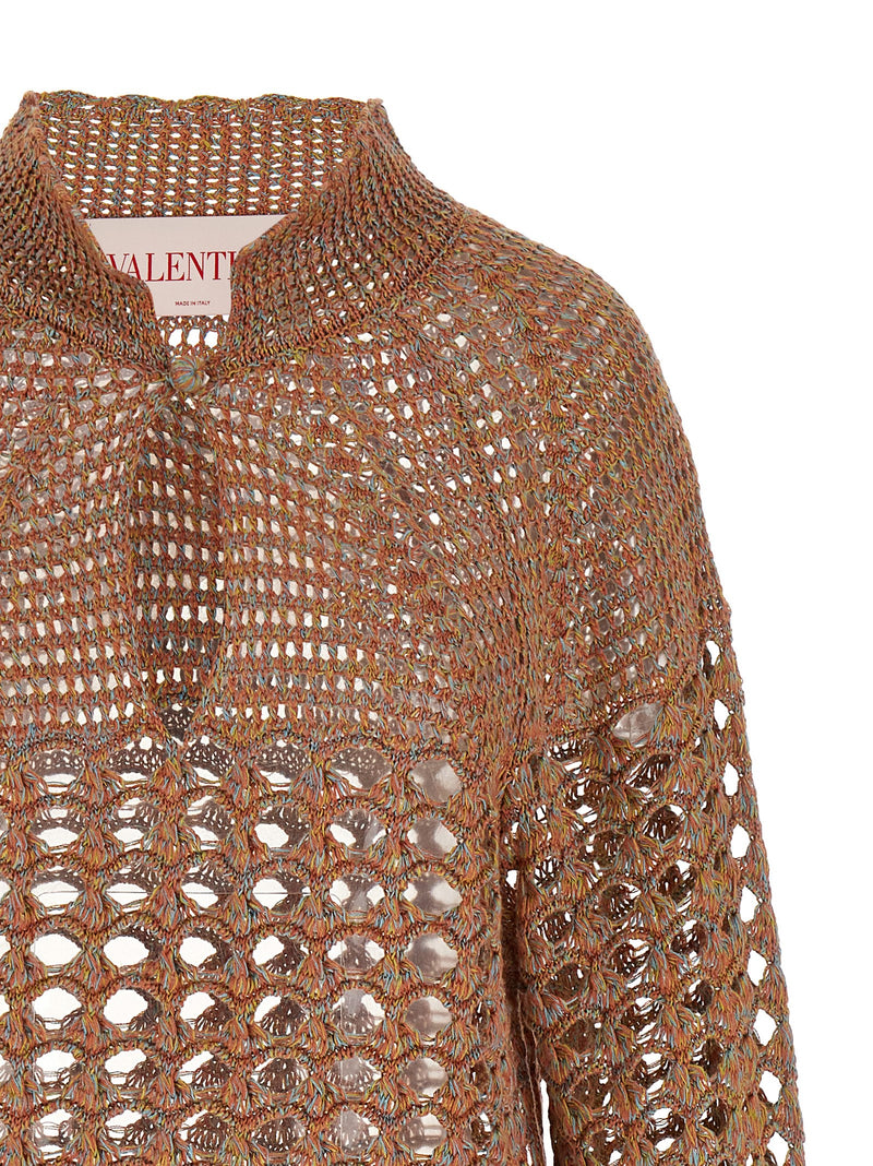 Valentino Garavani Openwork Sweater | Urbalenti™ NYC