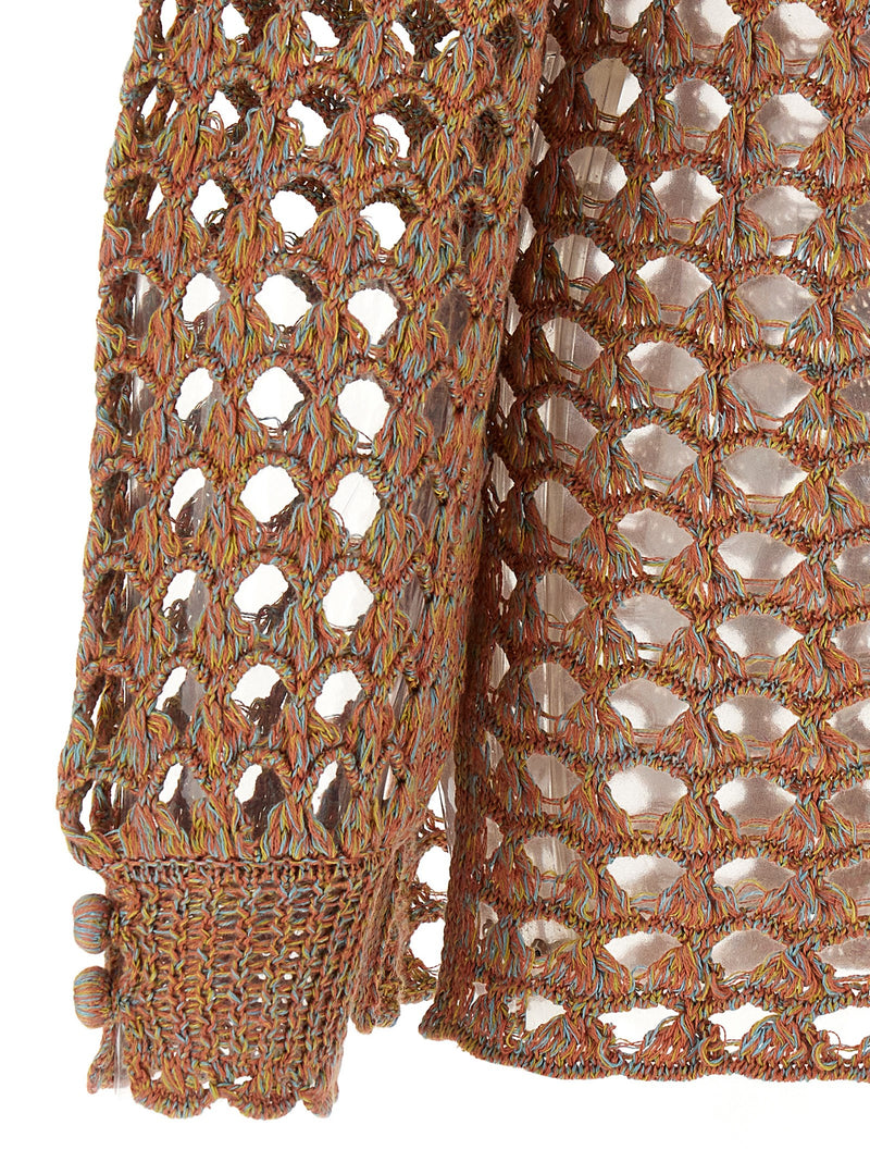 Valentino Garavani Openwork Sweater | Urbalenti™ NYC