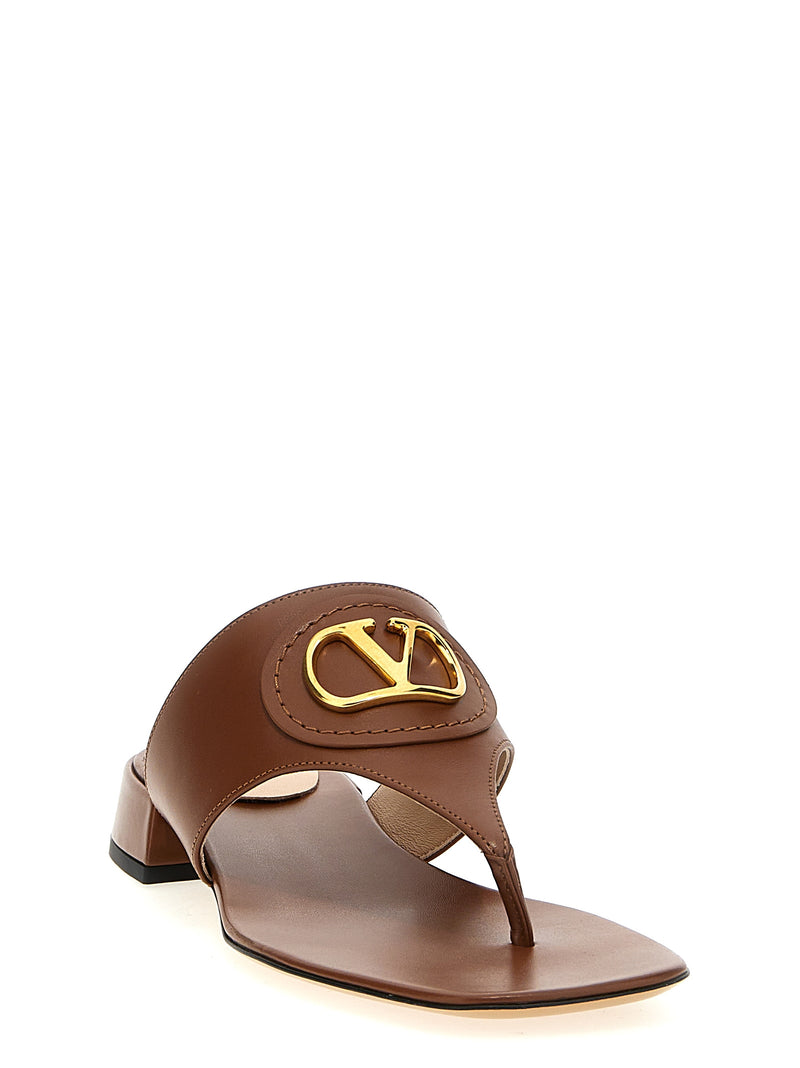 Valentino Garavani Vlogo Signature Sandals | Urbalent... | Urbalenti™ NYC