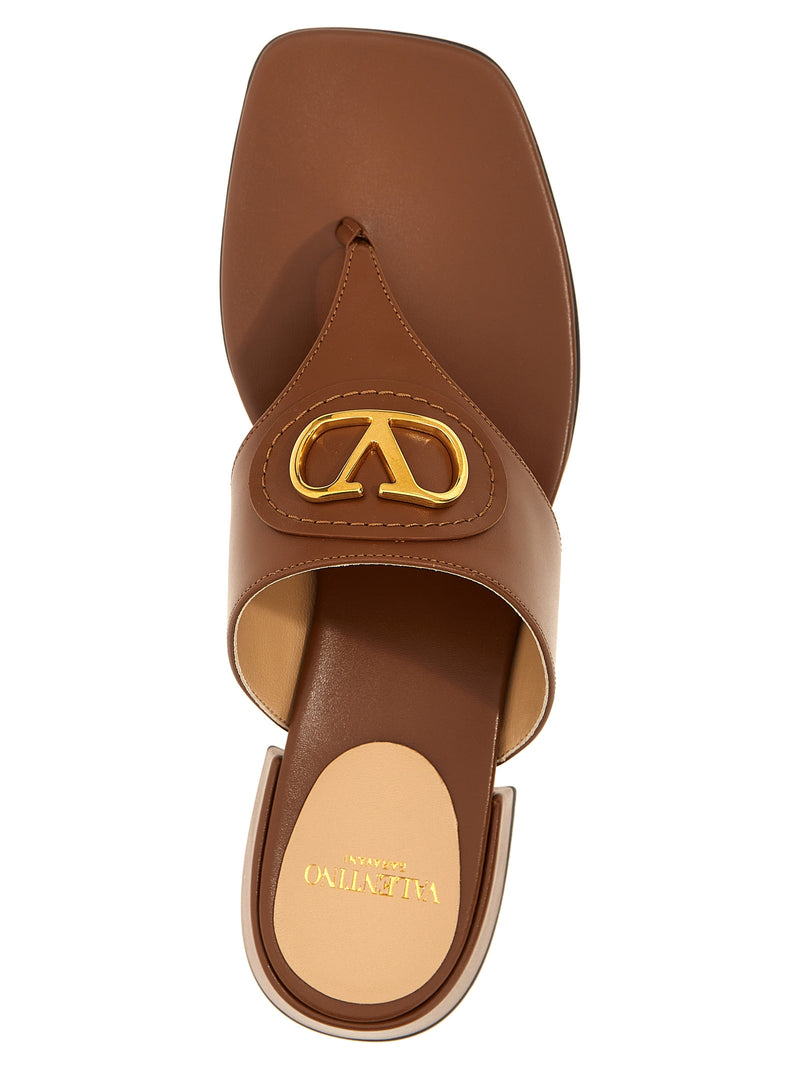 Valentino Garavani Vlogo Signature Sandals | Urbalent... | Urbalenti™ NYC