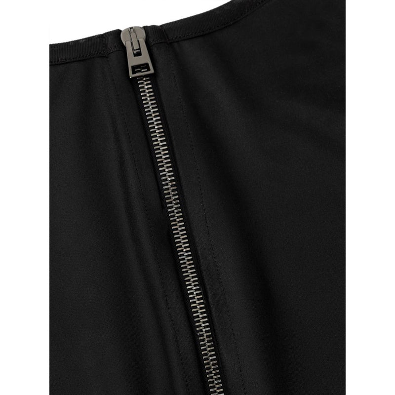 Tom Ford Black Viscose Long Sleeve T-Shirt