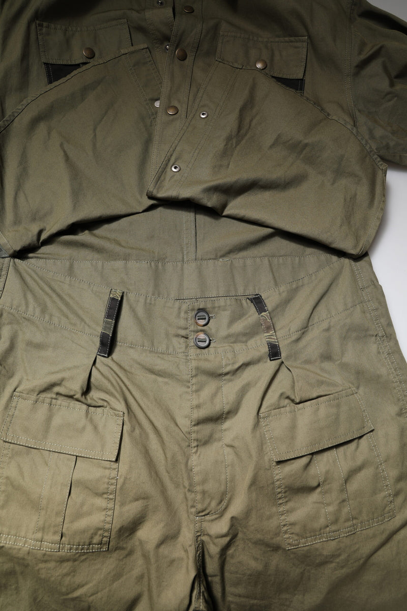Ensemble décontracté Dolce & Gabbana avec chemise et pantalon en coton stretch marron