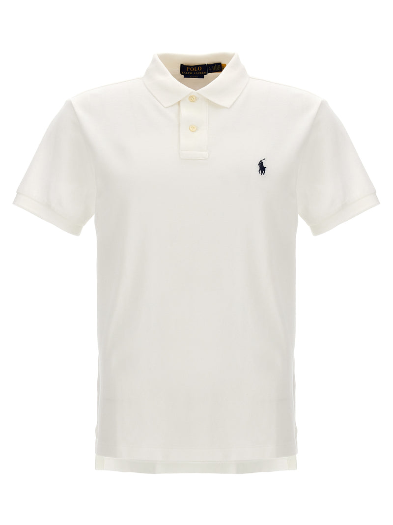 Polo Ralph Lauren White Cotton Logo Polo Shirt | Slim Fit - Perfect for... | Urbalenti™ NYC
