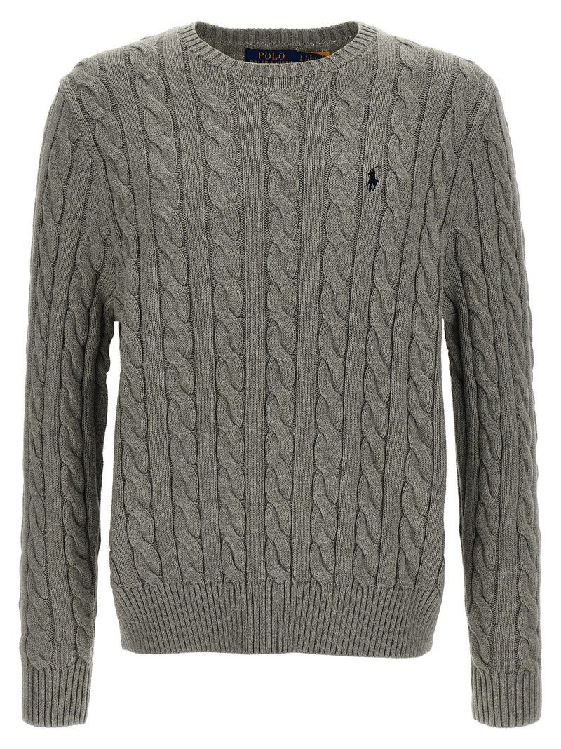Polo Ralph Lauren Cotton Braided Sweater Variant 3 | U... | Urbalenti™ NYC