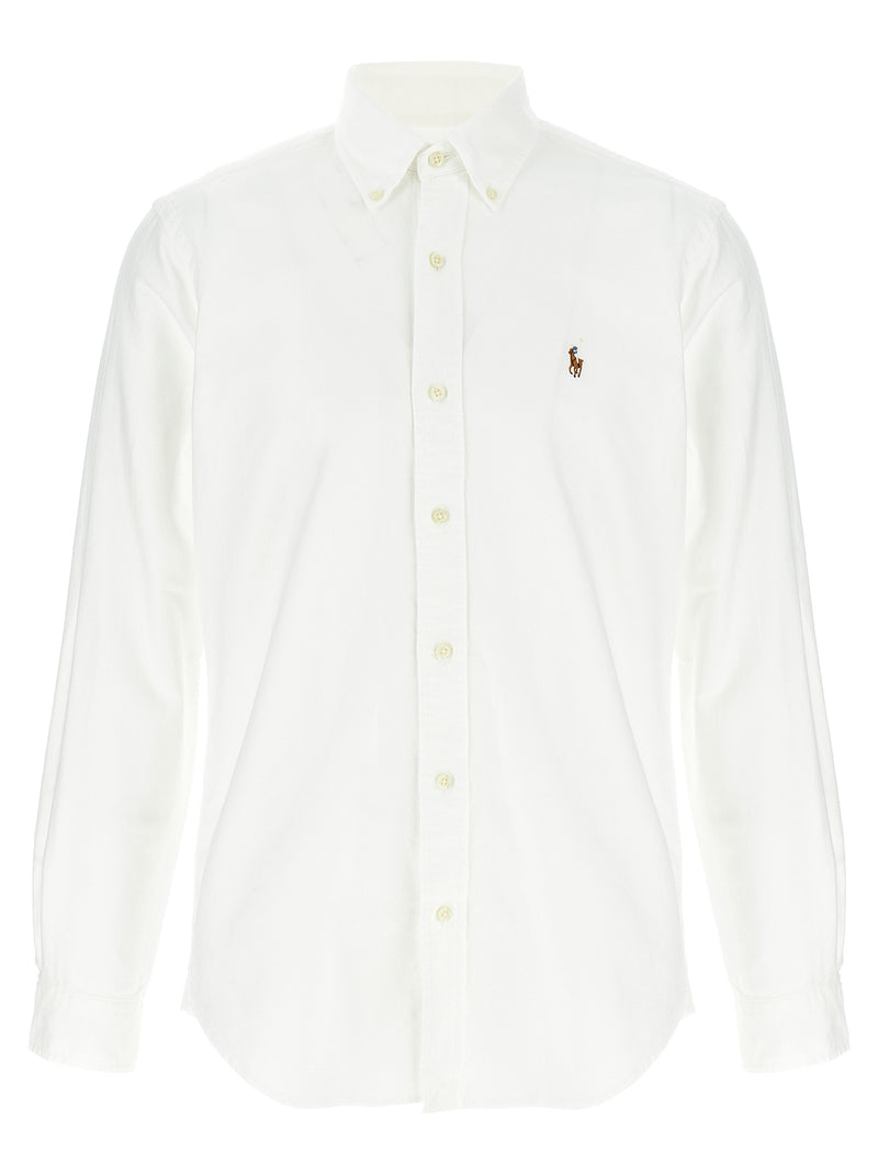 Polo Ralph Lauren Oxford Shirt - Cotton Logo Embroidery - Style 041001 |... | Urbalenti™ NYC