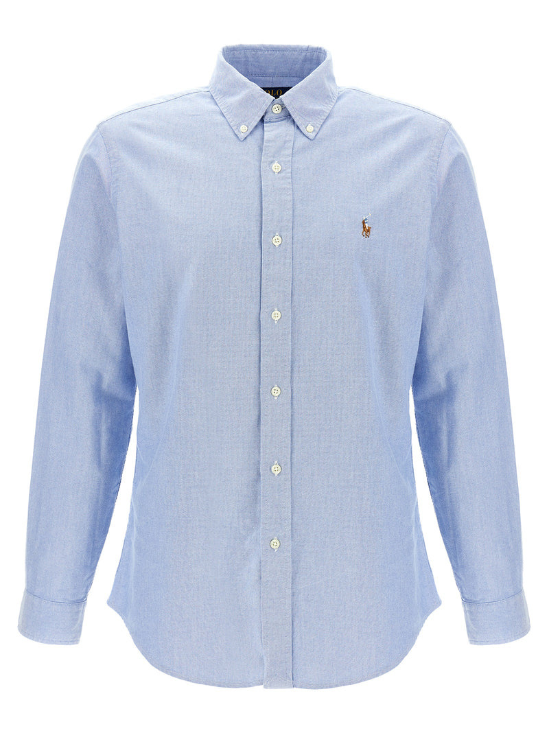 Polo Ralph Lauren Oxford Shirt - Cotton Logo Embroidery - Style 041002 | Urbalenti™ NYC
