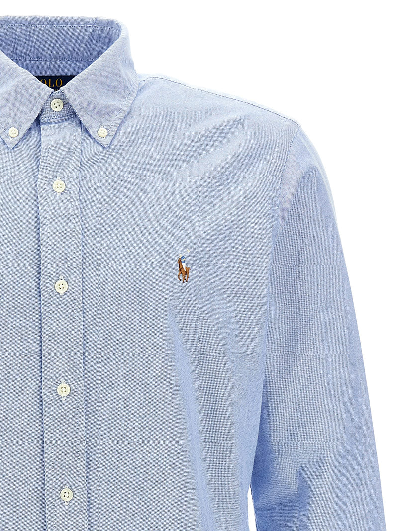 Polo Ralph Lauren Oxford Shirt - Cotton Logo Embroidery - Style 041002 | Urbalenti™ NYC