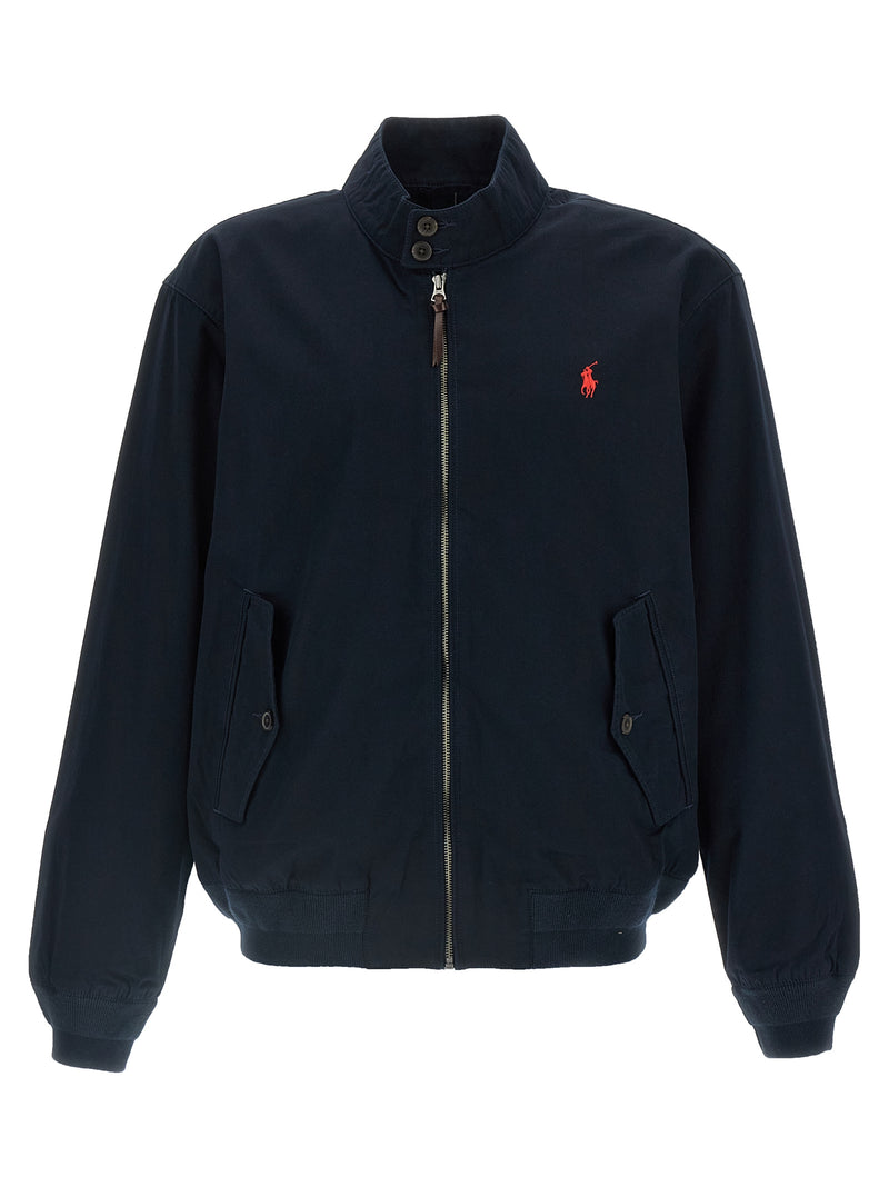 Polo Ralph Lauren Logo Embroidery Bomber Jacket | Urbalenti™ NYC