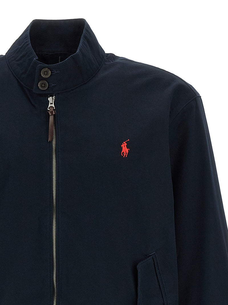 Polo Ralph Lauren Logo Embroidery Bomber Jacket | Urbalenti™ NYC