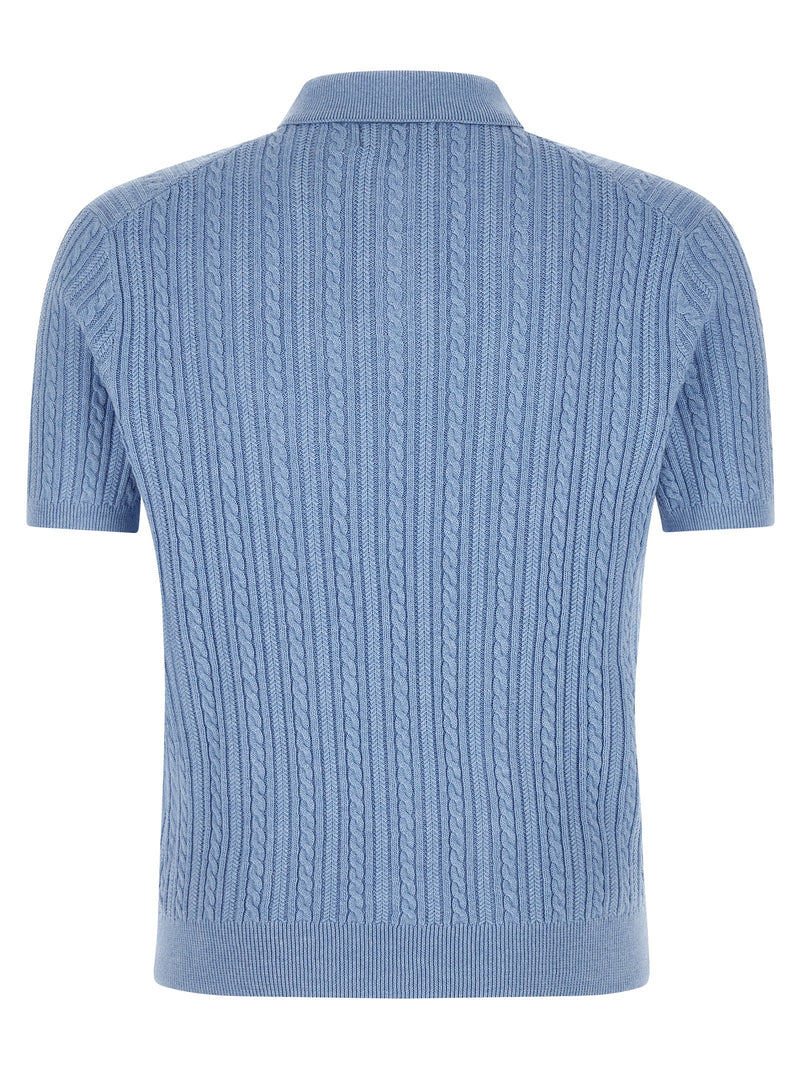 Polo Ralph Lauren Braided Polo Sweater Variant 2 | Urb... | Urbalenti™ NYC
